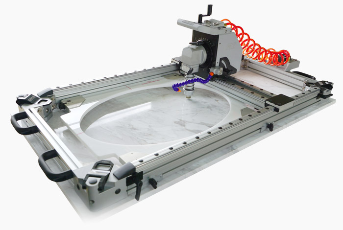 Trzecia przenośna maszyna do cięcia otworów wiertniczych zasilana powietrzem zaprojektowana przez GISON wygląda lepiej, jest lżejsza i wydajniejsza