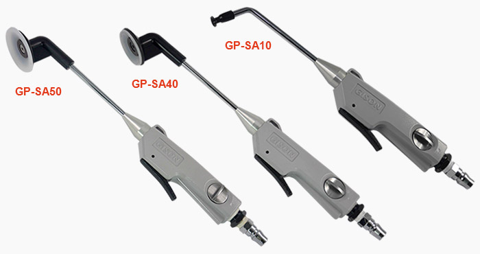 GISON's pneumatic tool pick-up hand tool GP-SA50, GP-SA40 and GP-SA10