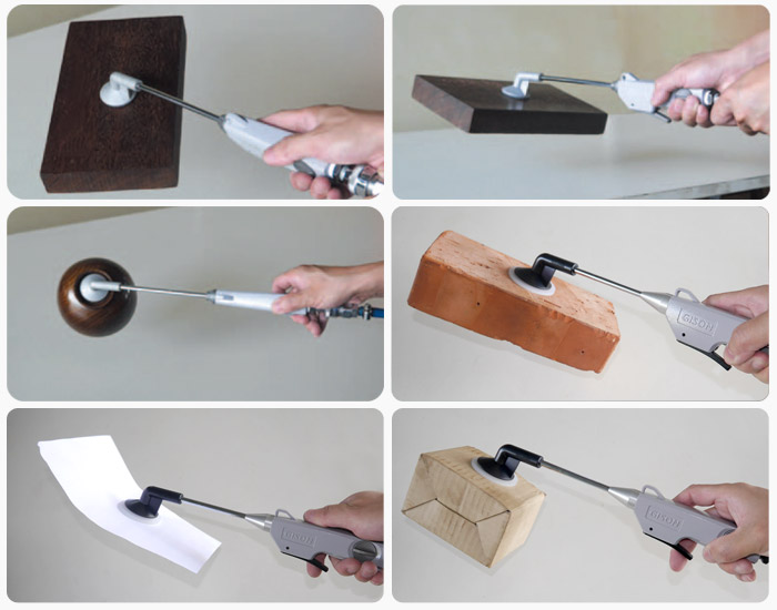 Urządzenie próżniowe GISON podnosi wszystko – okulary, soczewki, płytki, panele telewizyjne, panele dotykowe, panele słoneczne itp.