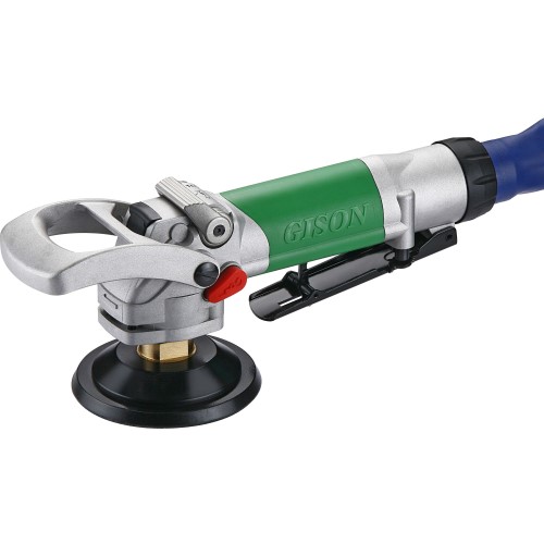Pneumatic Wet Stone Sander,Polisher (3600rpm, Rear Exhaust, Safety Lever)