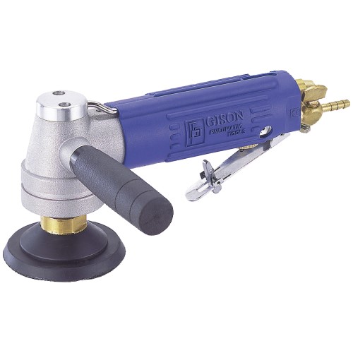 Pneumatic Wet Stone Sander,Polisher (4500rpm, Side Exhaust, Safety Lever)