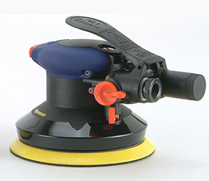 Mini Air Sander JP Nozzle 1/4 Inlet 8CFM 15000 RPM No-Load Speed Pneumatic Oscillating Random Orbital Sander with Polishing Sanding Disc Pad Kit