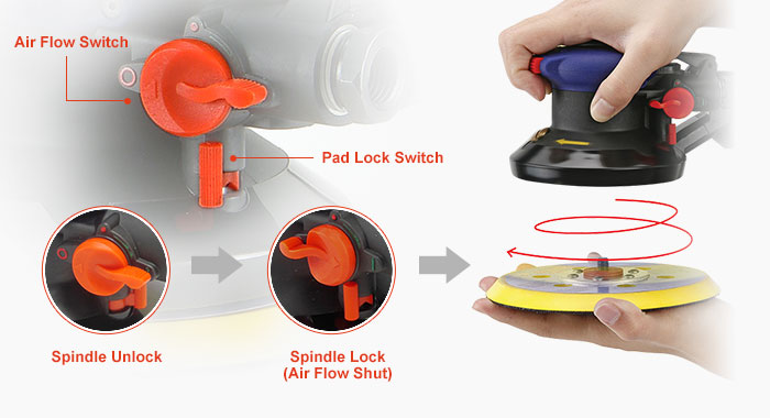 nie potrzeba klucza podczas wymiany podkładki