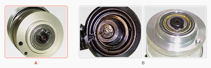 zapobieganie wyciekom oleju łożyskowego