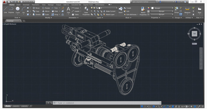 Projekt wiertarki GPD-231 firmy GISON