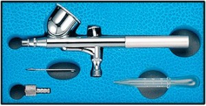 Kit de brosse pneumatique professionnelle / aérographe